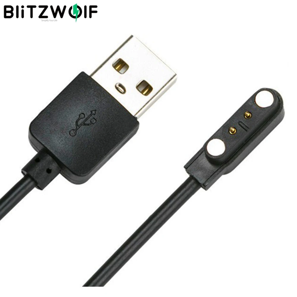 Зарядное устройство для часов BlitzWolf с USB зарядкой смарт кабелем сменный Браслет