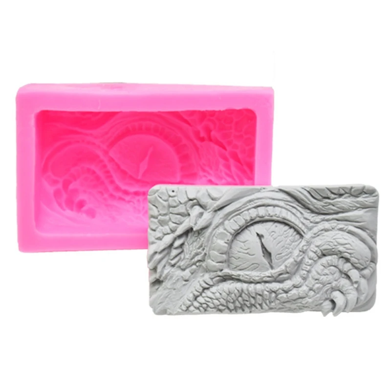 3D Dragon Eyes Pattern Cake Mold Silicone Moldd Fondant Chocolates Kitchen DIY Home Baking Tools | Дом и сад
