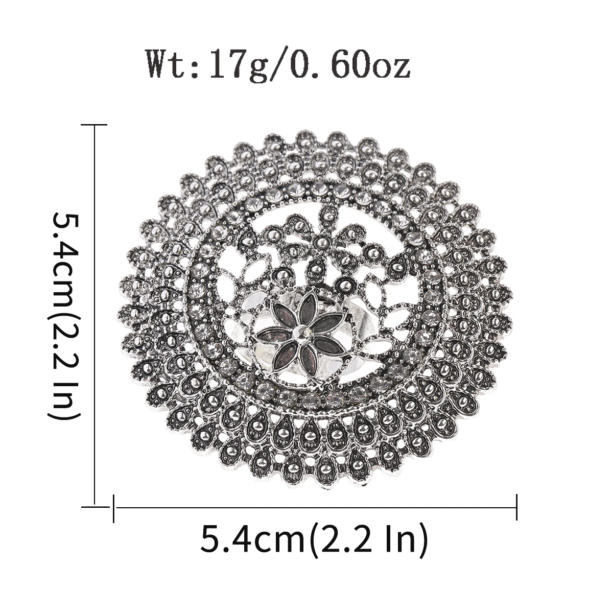 Женское Винтажное кольцо на палец с гравировкой и цветочным узором | Украшения