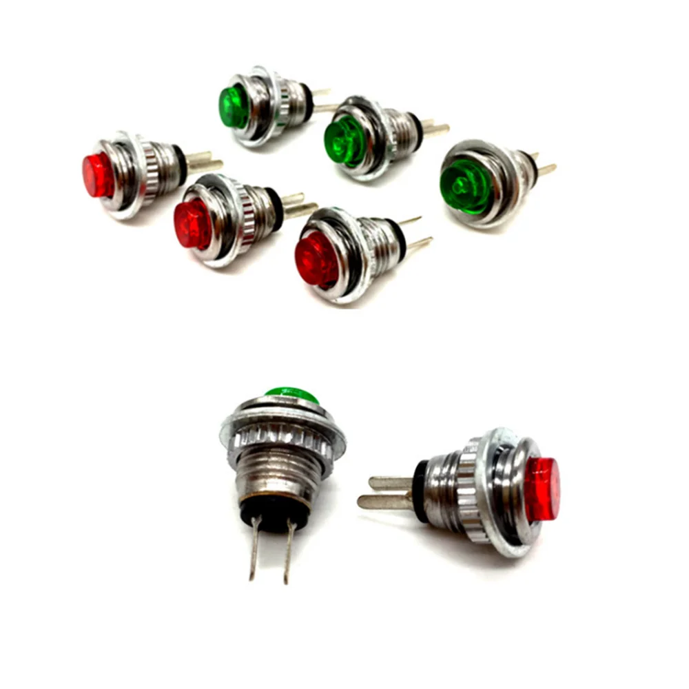 100pcs DS-101 8mm On/Off Push Button Switch Mini Lockless Momentary ON OFF Micro Normally Open | Строительство и ремонт