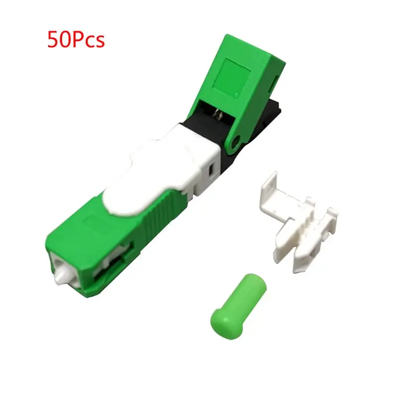 

FTTH ESC250D SC APC Single-Mode Fiber Optic New Model Fast Optical Connector for Distribution Boards Maintenance Disaster