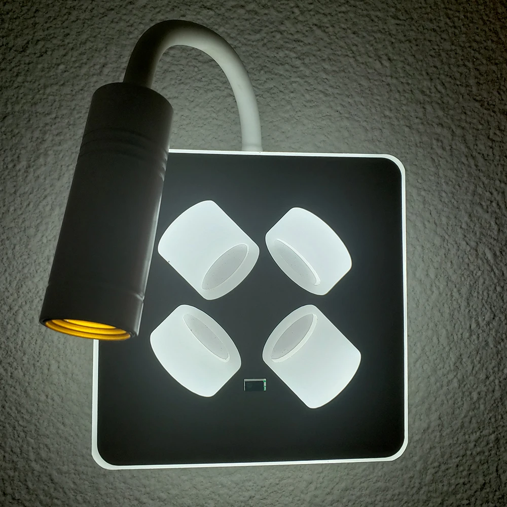 

Creative LED Wall Lamp Reading Lamp Night Light For Bedside Bedroom Indoor Lighting Warm/Cold Light Changable 3W/13W Backlight