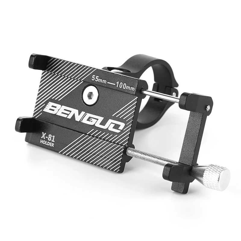 X-81 Bicycle Aluminum Alloy Mobile Phone Holder Bracket Metal Mountain Bike Motorcycle Handlebar Fixed Frame Sports | Спорт и