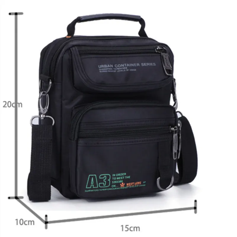 Мужская сумка мессенджер SCIONE Повседневная многофункциональная маленькая