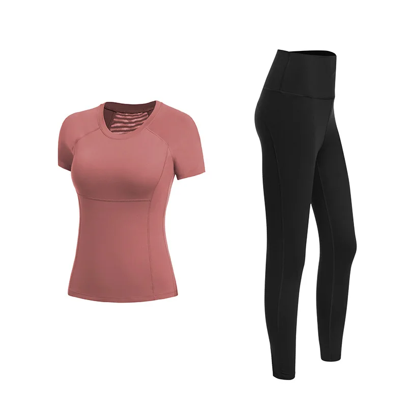 

Mesh stitching gym suits, gym pants, yoga suits, women's bra lining