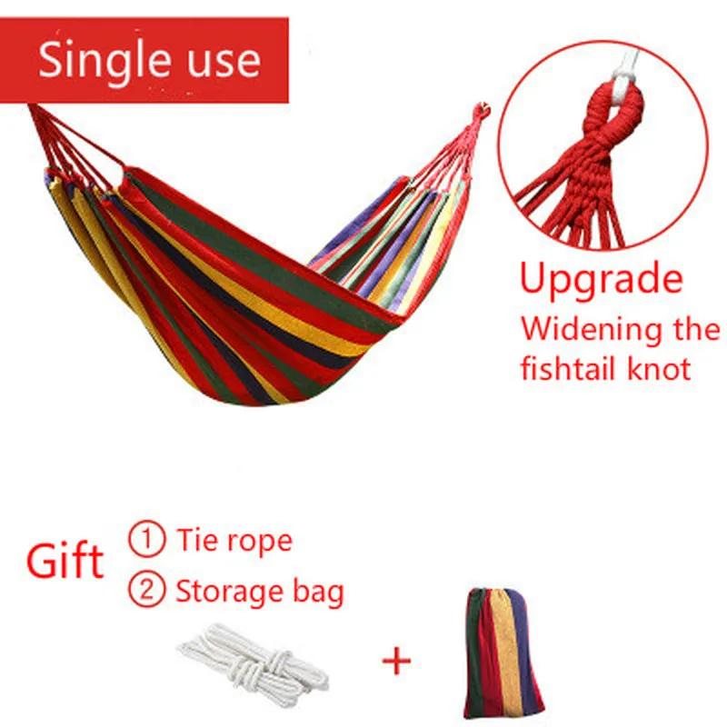 Портативный гамак уличный для сада спорта дома путешествия кемпинг качающийся