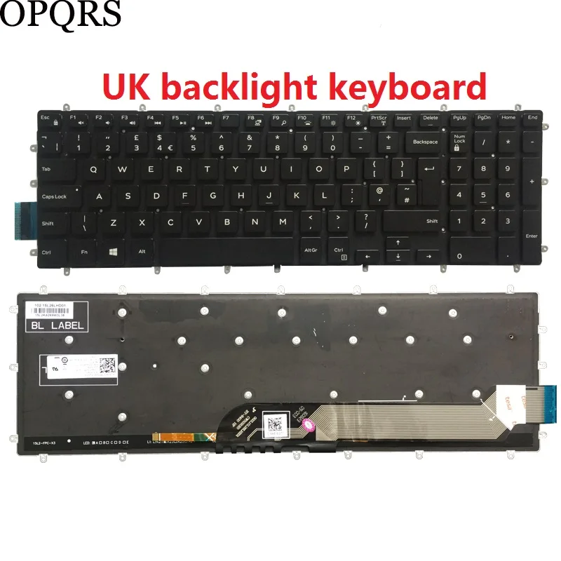 Фото Для DELL Dell P66F P66F001 P72F P72F002 P75F P75F001 P75F002 Русский RU/UK/US/Испанский SP/Латиноамериканский/Бразильский стандарт №3