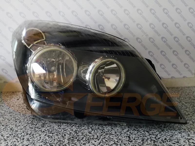 Отличные ультра яркие COB светодиодные ангельские глазки галогенные кольца для OPEL