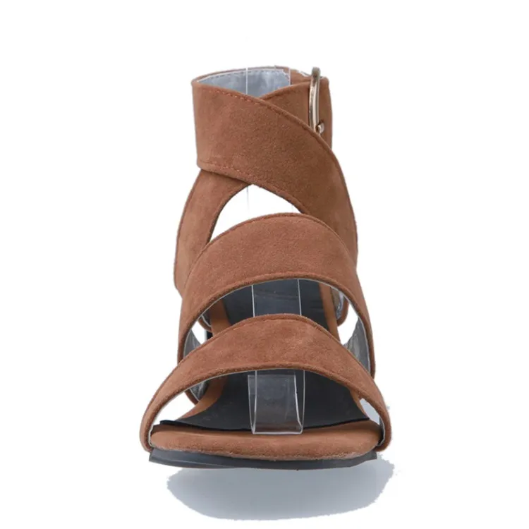 Большие размеры 9 10 11 16 босоножки на высоком каблуке женская обувь летняя с