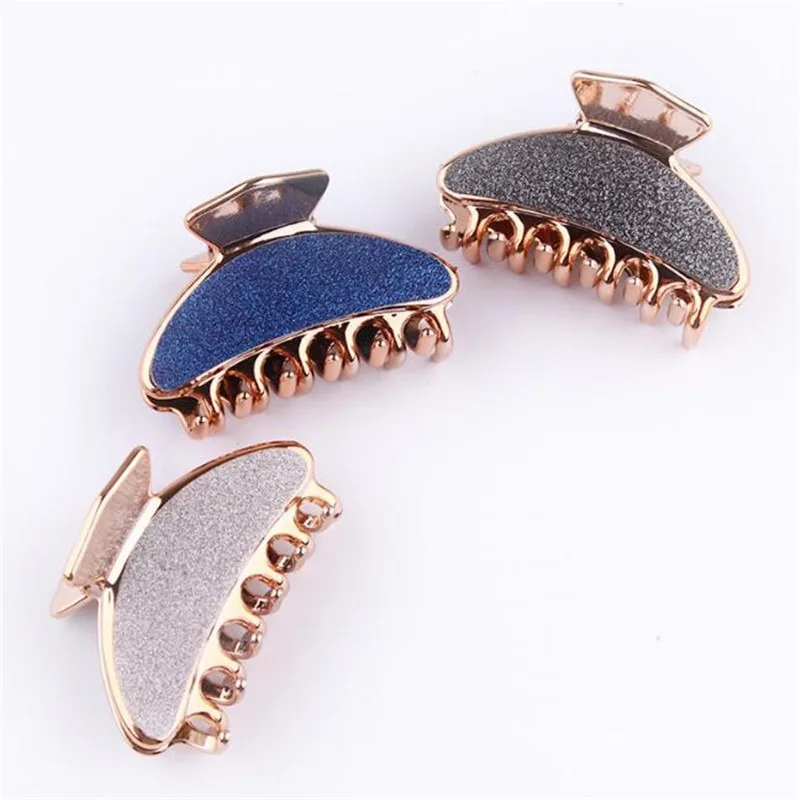 Женские заколки-крабы для волос Красочные с блестками аксессуары головные уборы