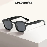 coolpandas sunglasses women polarized vintage brand designer fashion coating mirror cateye sun glasses female uv400 zonnebril