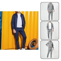 great autumn tracksuit smooth long sleeve soft men tracksuit autumn suit autumn tracksuit 2 pcsset