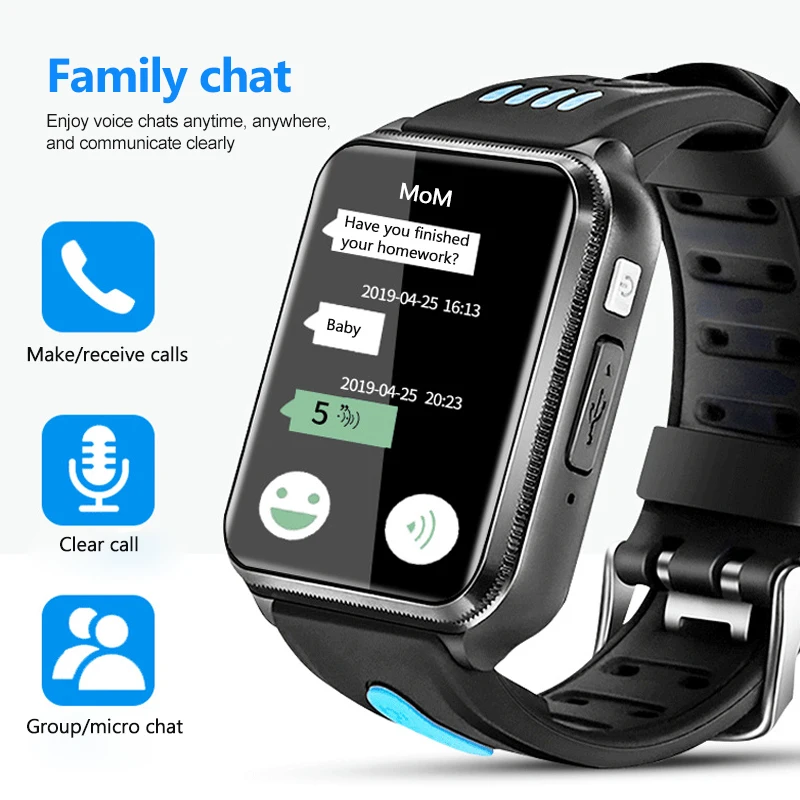 Смарт часы H1 4G GPS Wi Fi IP67 1080 мАч|Смарт-часы| |