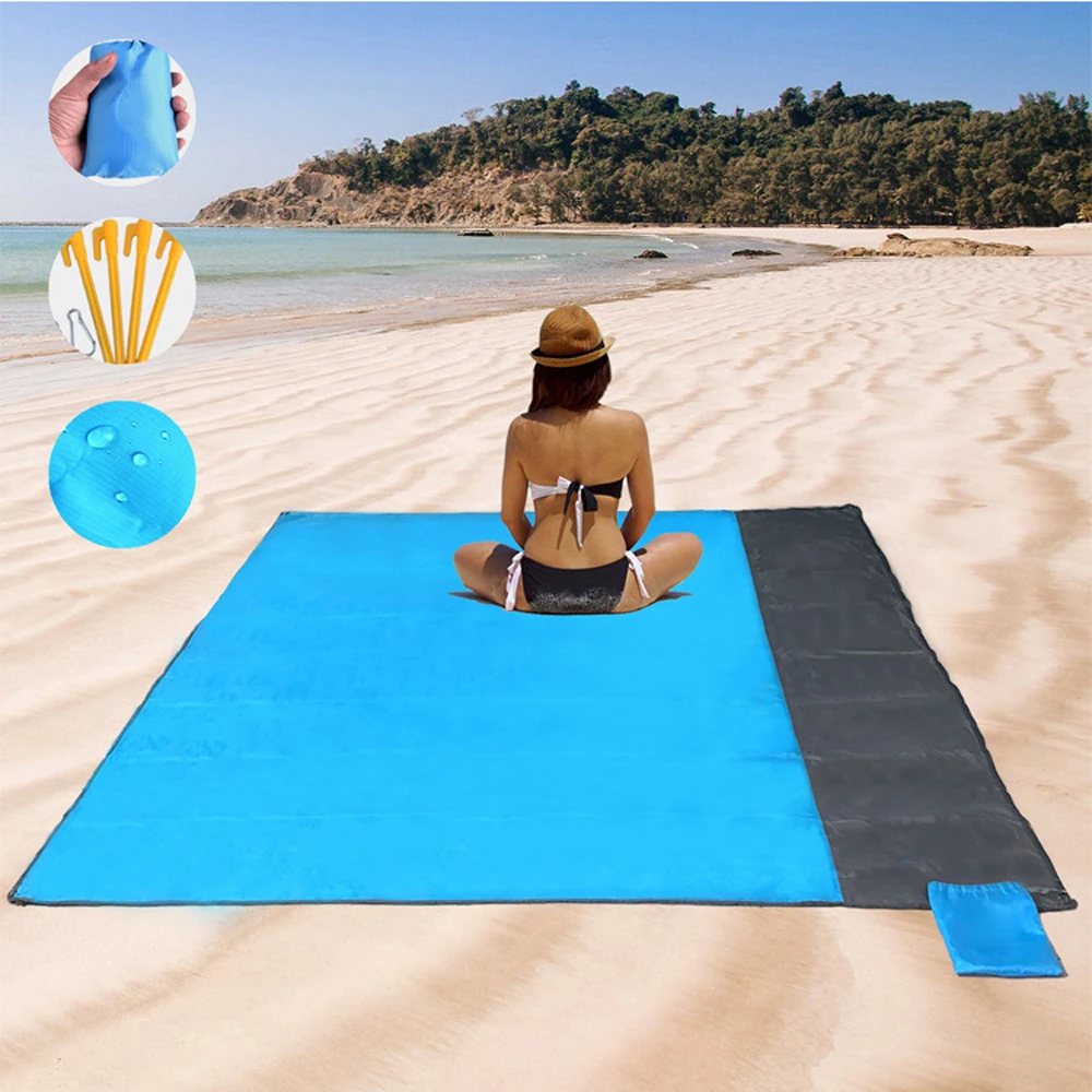 

Camping Mat Waterproof Beach Blanket Outdoor Portable Picnic Ground Mat Mattress Outdoor Camping Picnic Mat blanket
