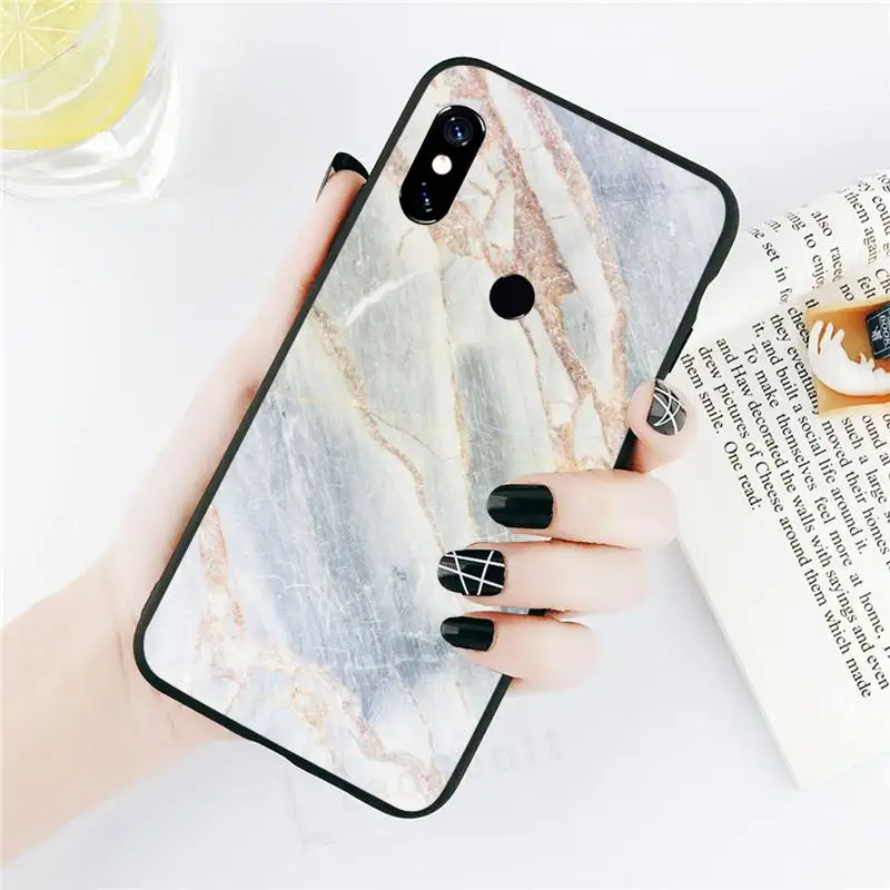 

Ottwn Marble art pattern high quality Phone Case cover For Xiaomi Redmi note 7 8 9 t k30 max3 9 s 10 pro lite
