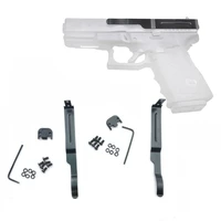 concealed gun belt clip for glock slide holster glock 17 19 22 23 24 25 26 27 28 30s 31 32 33 34 35 36 carry pistol clip slide