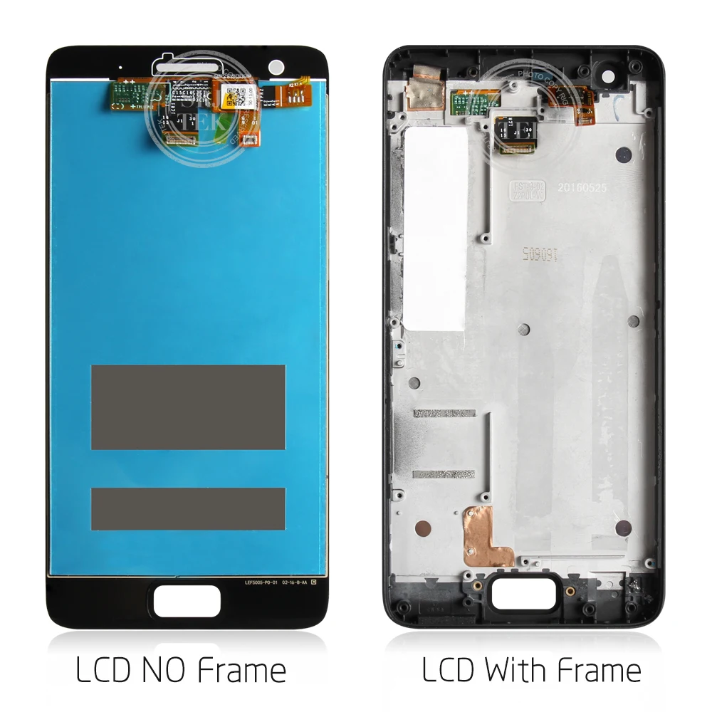 Протестированный 5,0 дюймовый дисплей для lenovo ZUK Z2 lcd с рамкой сенсорный экран для lenovo ZUK Z2 Дисплей lcd