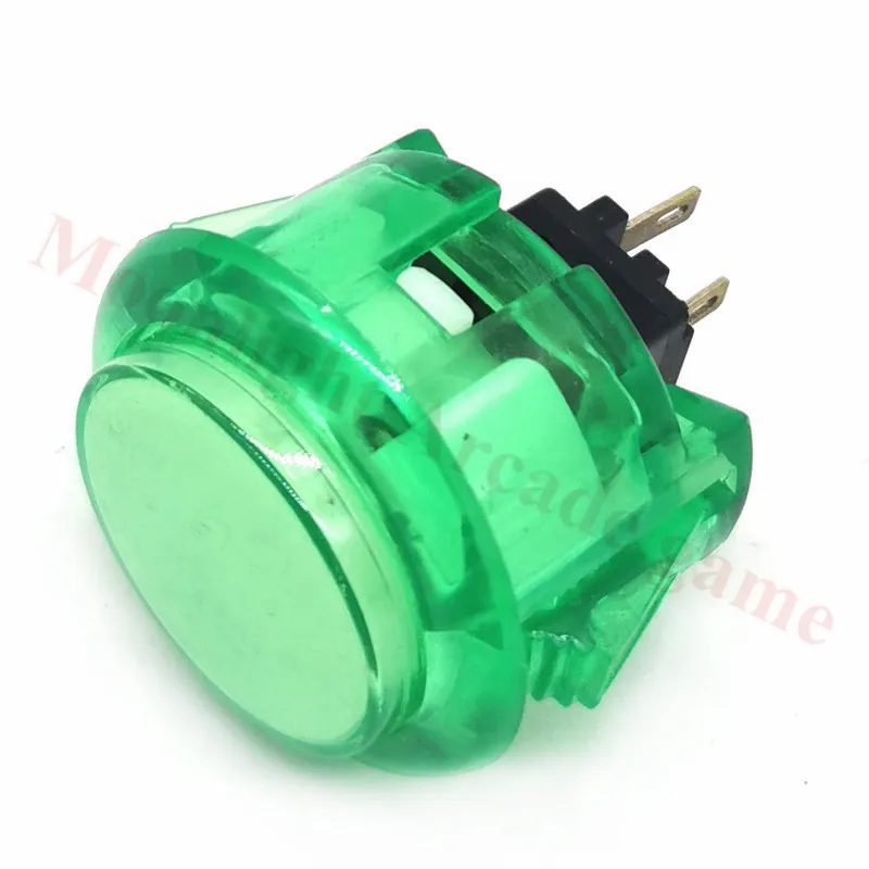 10 шт. прозрачные без светодиодов Arcade 30 мм кнопочная копия SANWA замена OBSF-30 OBSN-30 для