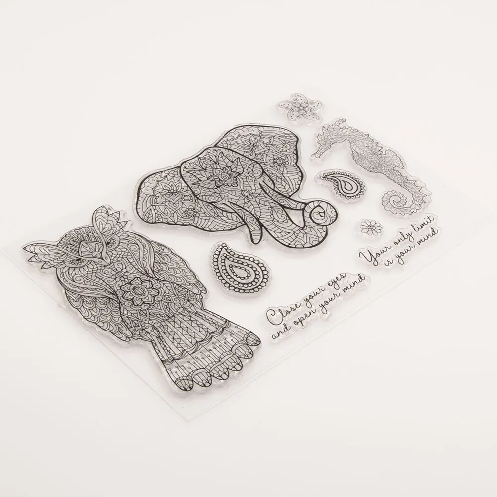 Штампы для скрапбукинга слон и Орел | Дом сад