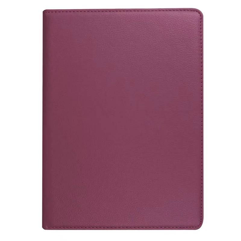 Для huawei MediaPad T5 10360 градусов вращающийся магнитный Смарт из искусственной кожи Защитный чехол для huawei MediaPad T5 10-дюймовый планшет - Цвет: Purple