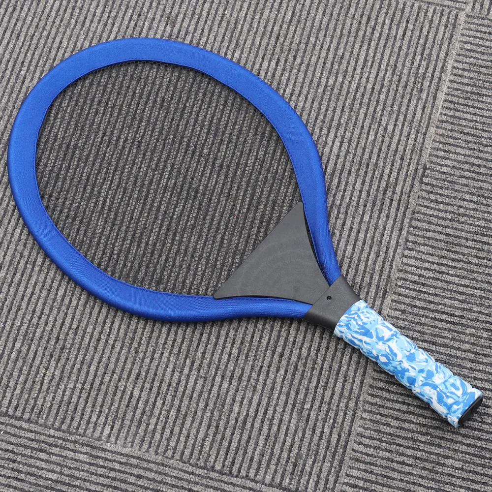 

1 Pair Children's Tennis Racket Kids Palying Badminton Oval Rackets Game Props for Kindergarten Primary School Outdoor Sports (