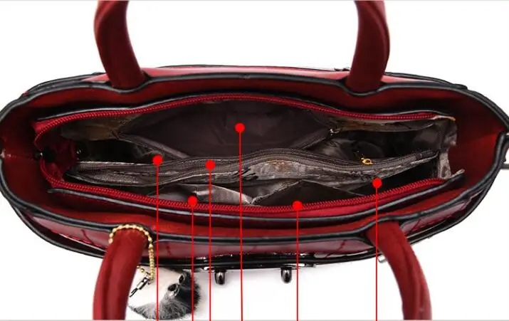 100% женские сумки из натуральной кожи 2019 Новая модная сумка-мешок Взрывные Модели