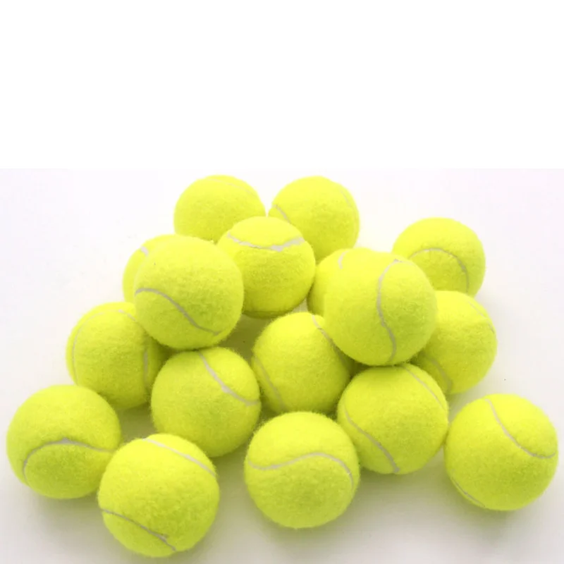 

New Tennis Balls Professional Reinforced Rubber Shock Absorber High Elasticity Durable Training Ball for Club School