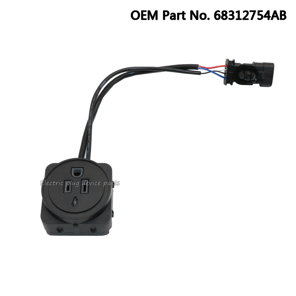 Original 68312754AB 68312754AC Power Outlet Inverter for RAM 1500 2500 3500 2019-2020 Jeep Gladiator