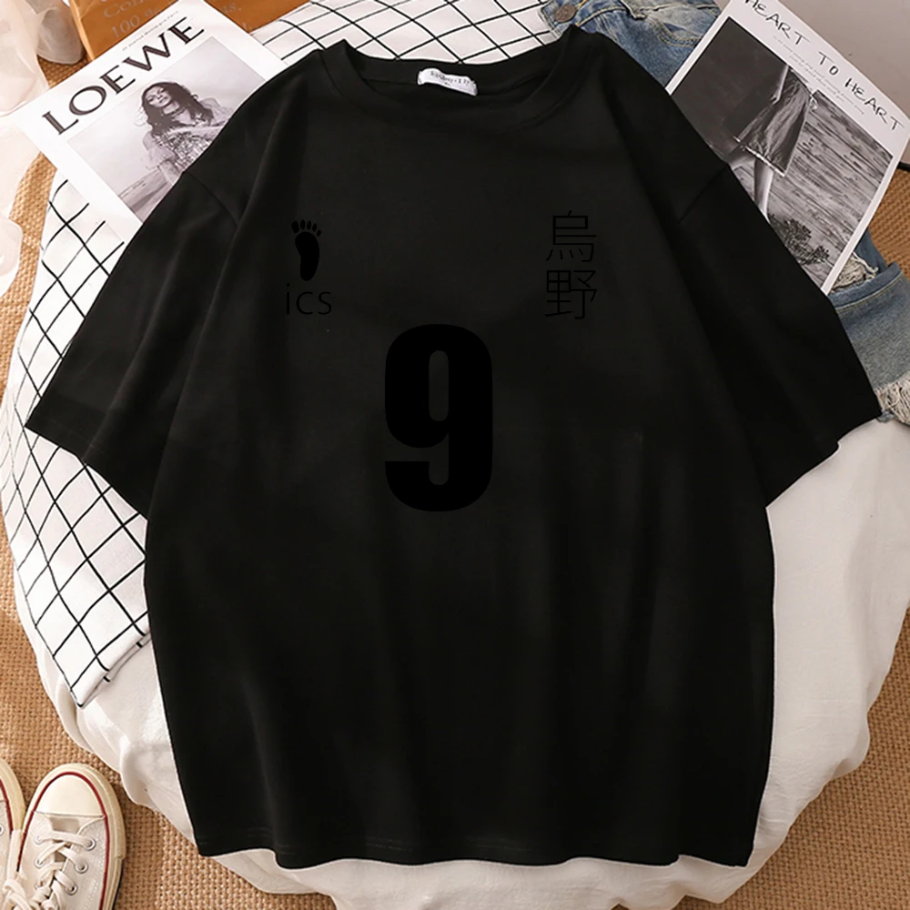 

Kageyama Tobio Haikyuu Мужская футболка с рисунком, креативные дышащие футболки, мода S-Xxxl Футболка, уличная Женская футболка высокого качества