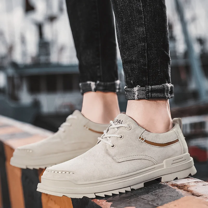 

CYYTL Winter Fashion Men's Shoes Casual Trendy Hiking Sneakers Tooling Work Student Korean Business Tennis Basket Hombre