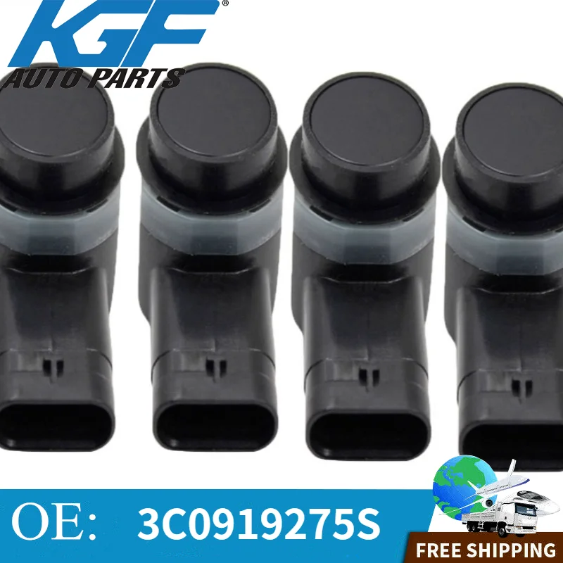 

4PCS NEW high quality 3C0919275S PDC Parking Sensor Reverse Assist For VW Audi Seat Skoda 1S0919275 4H0919275 car accessories