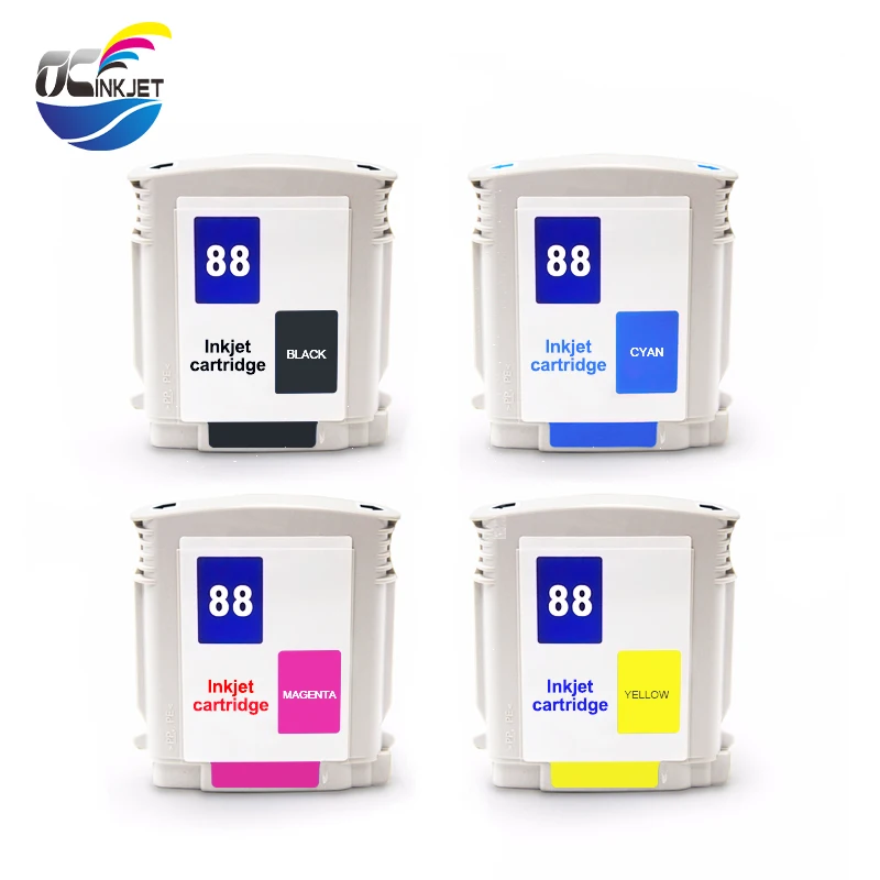 Сторонвечерние чернильный картридж для HP 88 Восстановленный K550 K5400 K8600 L7480 L7550 L7580