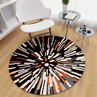 creative round carpet living room home bedroom round rug computer chair floor mat kids room thick rugs and carpets
