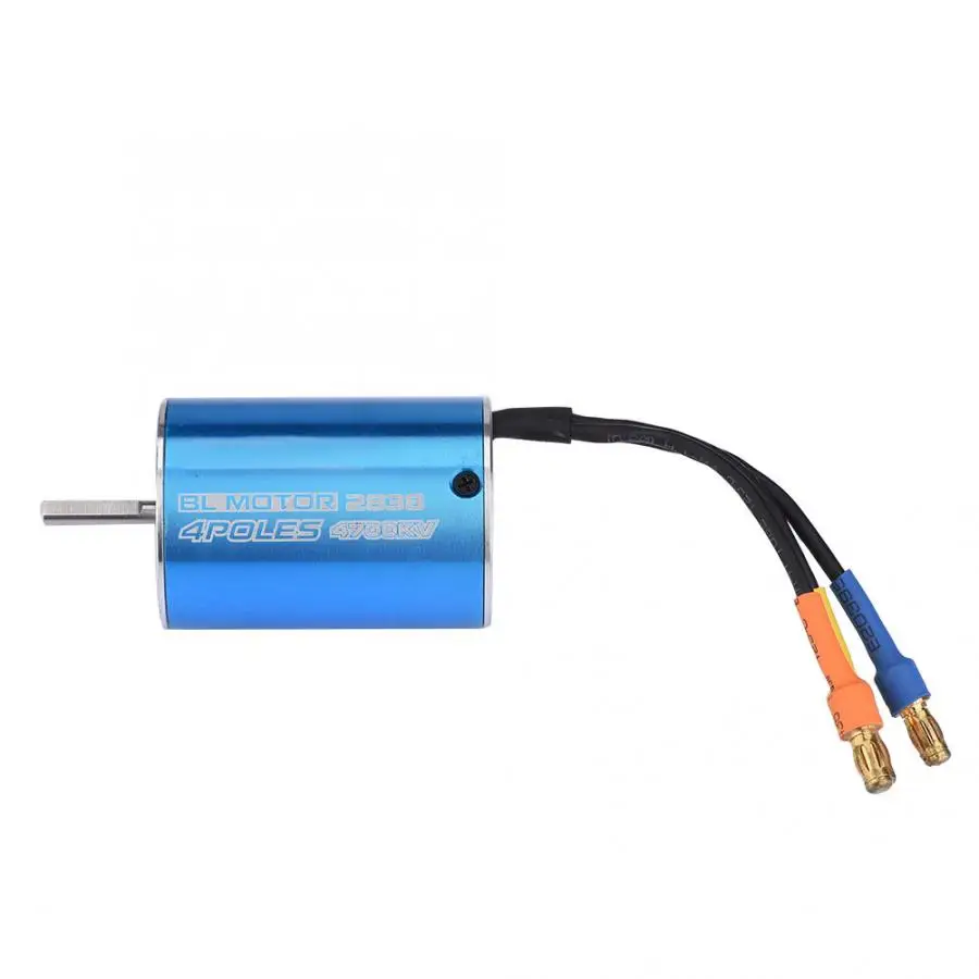 SURPASSHOBBY 4-полюсный 2838 4700/6200KV бесщеточный двигатель аксессуары для 1/12 1/14