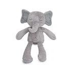 Слон длиной 20 см, милая плюшевая игрушка, милая детская кукла для сна, Успокаивающая плюшевая игрушка-животное, украшение для дома, игрушка, подарок для ребенка, малыша