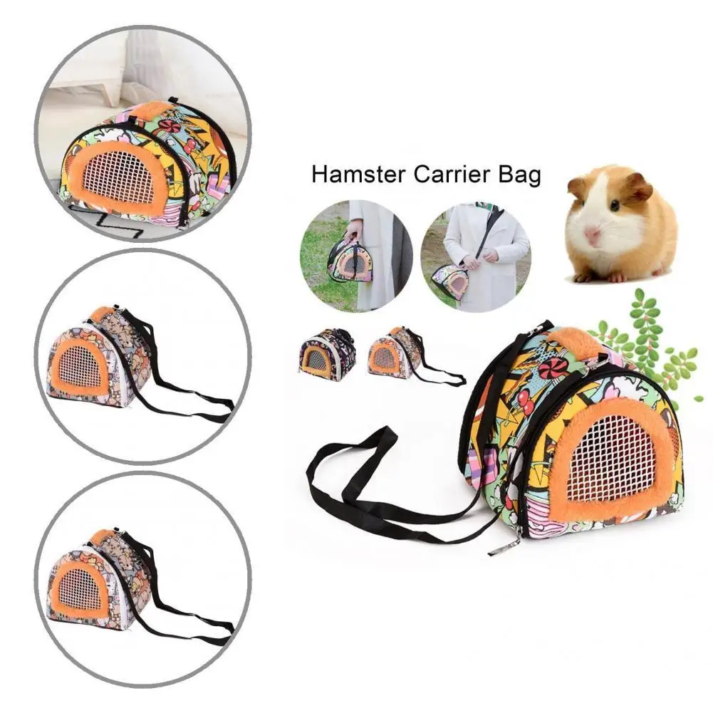 

Сумочка «Ежик», стильный хомяк, шиншилка, переноска для кролика, Многофункциональное большое пространство