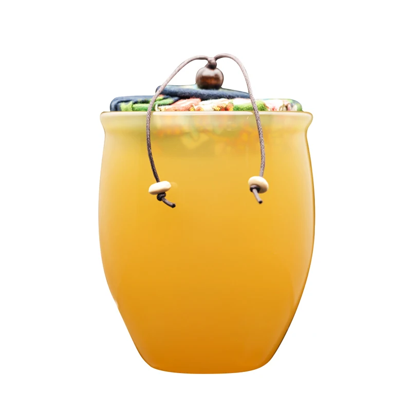 Нефритовая фарфоровая чайная подставка керамическая емкость для хранения