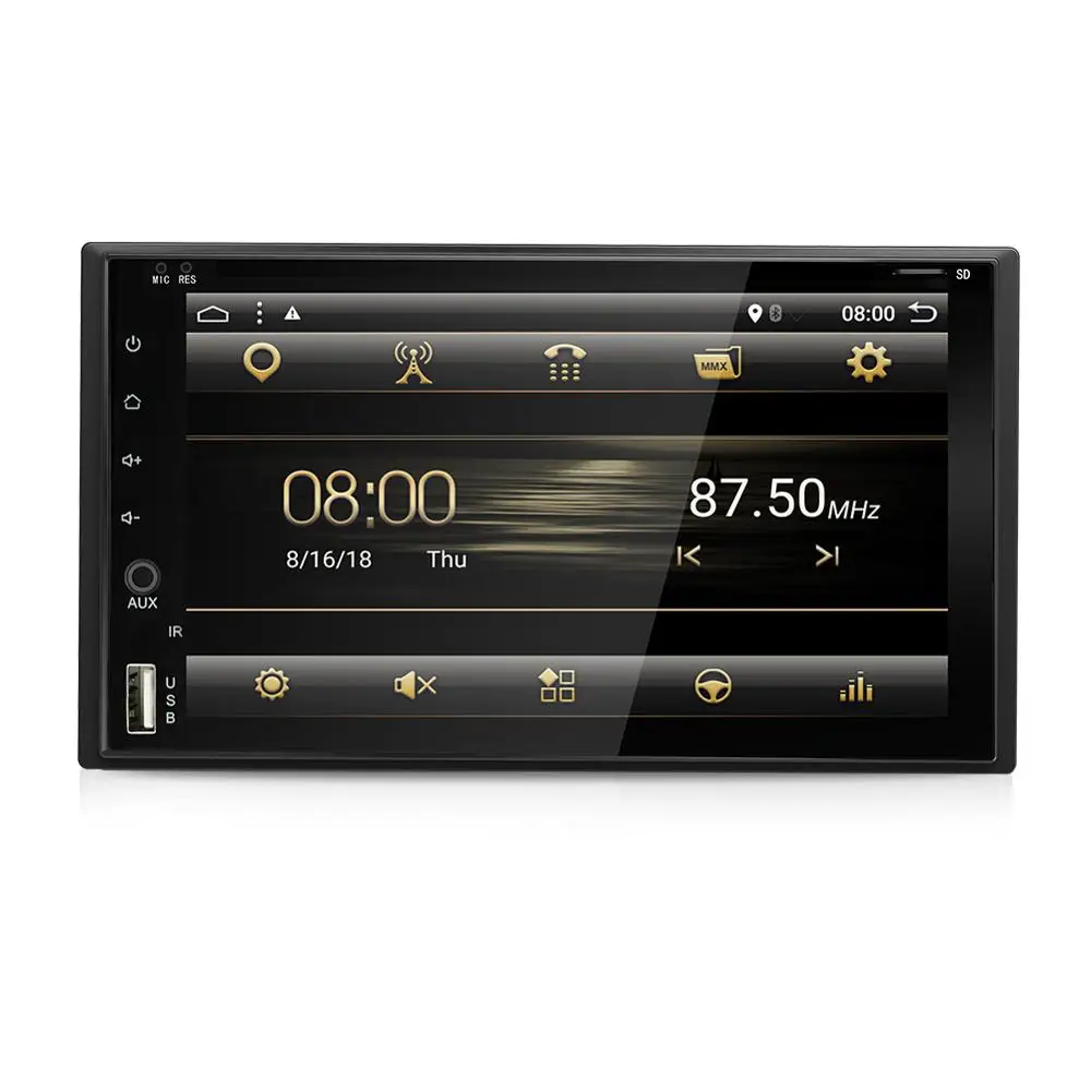 Автомобильный мультимедийный плеер универсальная магнитола на Android 6 95 экран 10 0