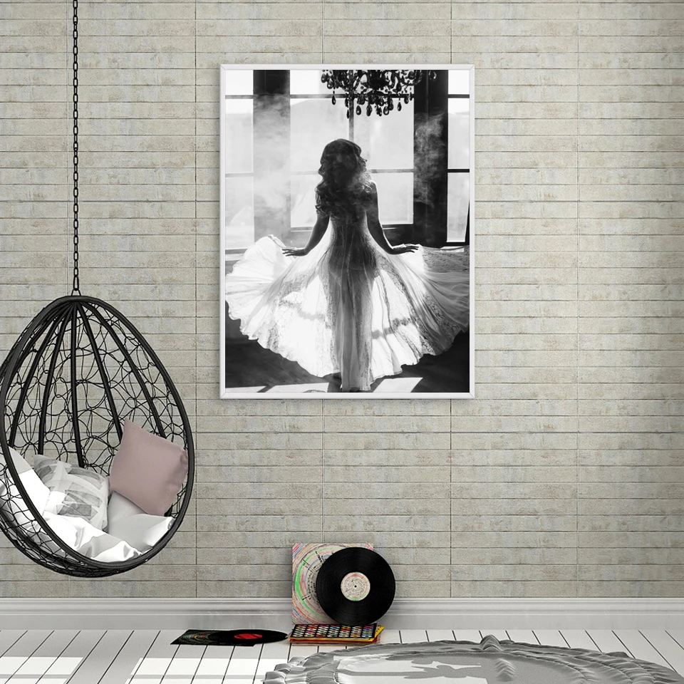 

Ballet Poster Nordic Black White Posters Sexy Prints Decorative Pictures Wall Painting Wall Art Canvas Painting Unframed