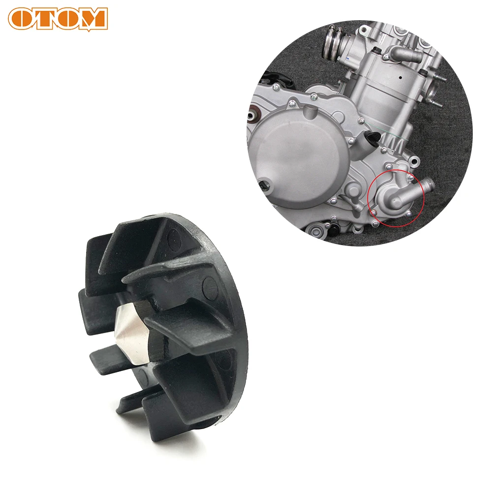 OTOM Motorcycle Water Pump Impeller Wheel Screw Cover For ZONGSHEN NC450 KAYO Engine Motocross Pit Dirt Bike Xmoto Accessories