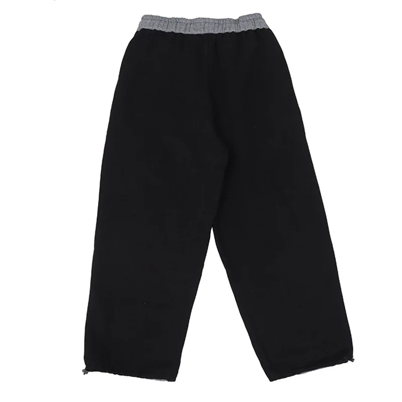 XUXI 2021 Spring Autumn Women Movement Pants Loose Tie Feet Color Matching Fashion Slim Gray Harem Pants Trousers E1832