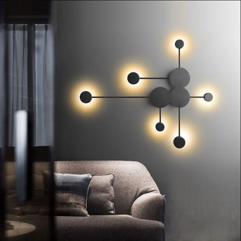 

Nordic Decor Led Lights Living Room Bedroom Desk Lamp Minimalist Lighting, Home Wall Luminaire Decor SEDELUZ