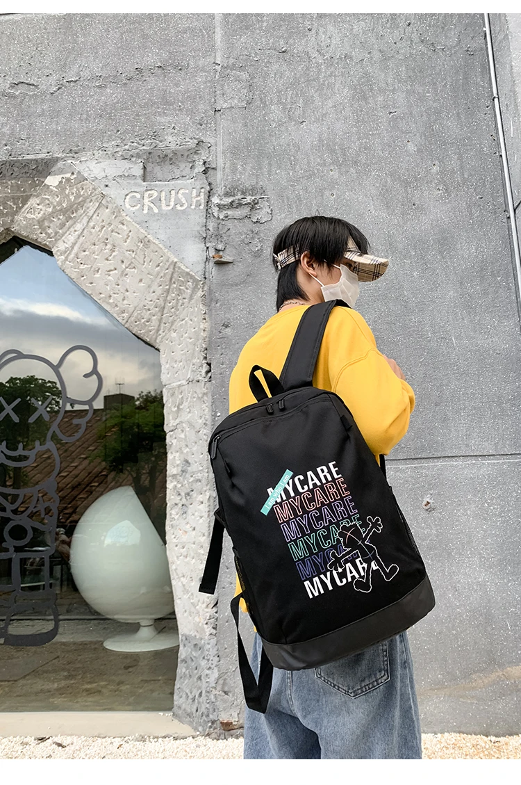 

PB4082 Japanese casual all-match travel backpack fashion trend middle school student campus schoolbag girl