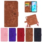 Чехол-книжка для Xiaomi Mi A3, Redmi 8, 7, 6, 8A, 7A, 6A, Note 8T, Note 8, 7, 6, 5, 4, X, K20 Pro, K30, кожа, с тиснением