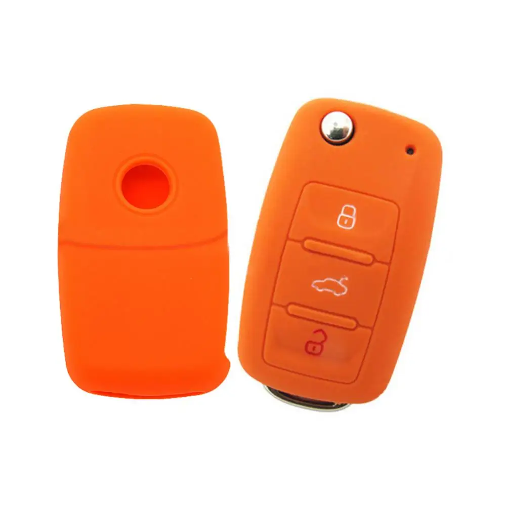

Silicone Car Key Protective Cover Case for Golf Bora Jetta Golf Skoda opel astra j volkswagen Key Case for Car