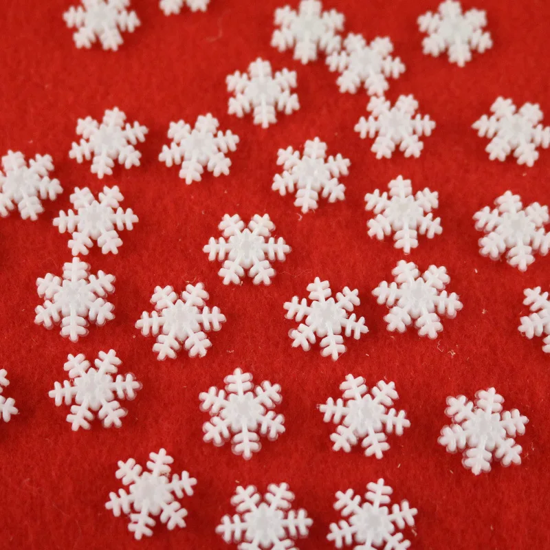 20 шт. в партии 12 лепестков пластиковые белые снежинки рождественские украшения