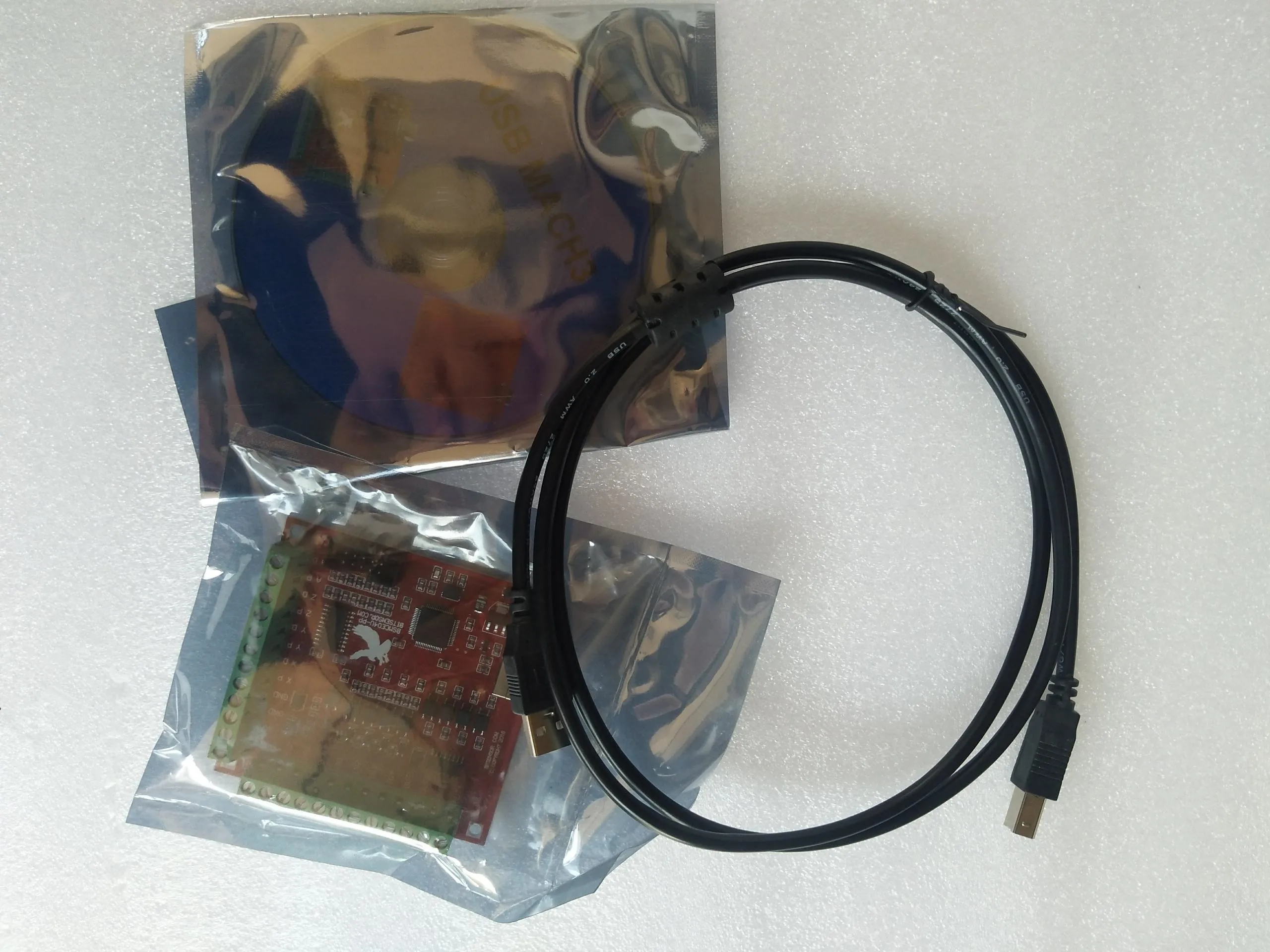 1 комплект шт. макетная плата MACH3 + usb провод CD диск с ЧПУ USB 100 кГц 4 осевой Драйвер