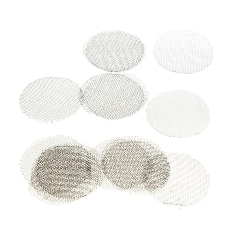 100 шт. металлические фильтры для кальяна из нержавеющей стали | Дом и сад