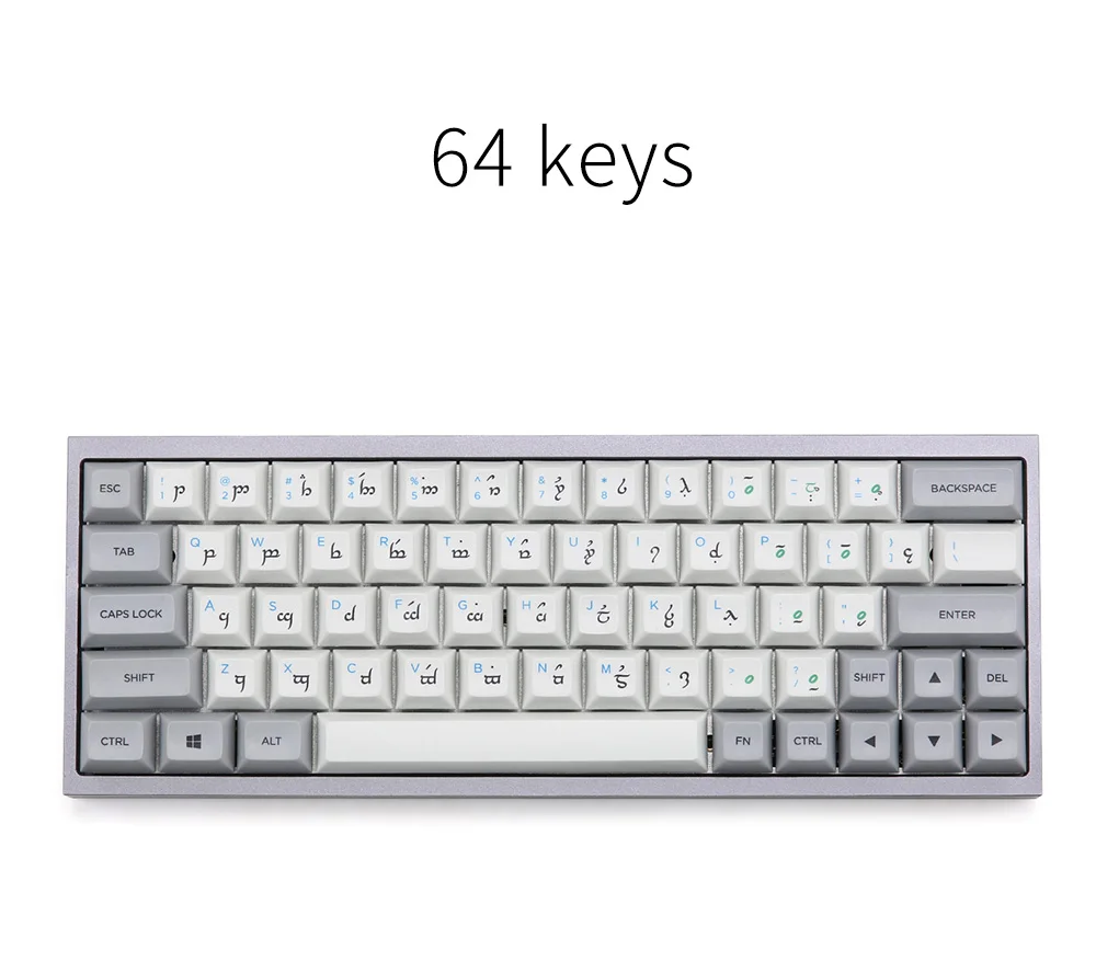 Npkc dsa keycap dye subbed Elf буквы для механической клавиатуры 154