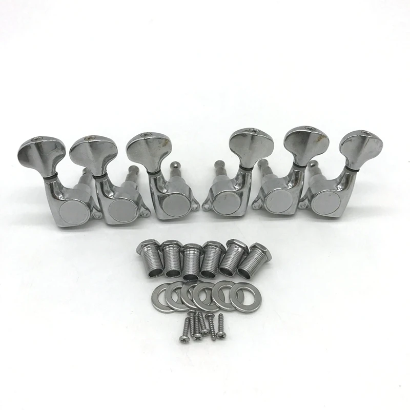 Топ! гитара Заблокированные струнные тюнеры Тюнинг Peg машина 1:18 передач для